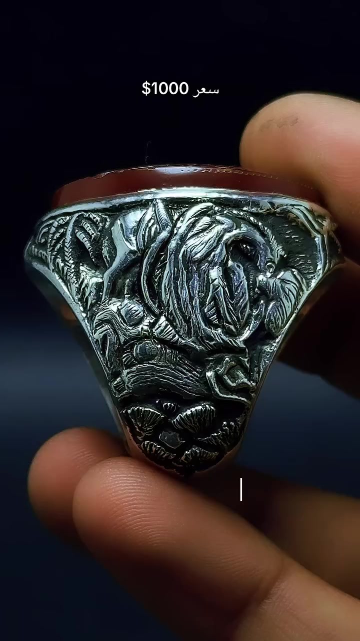 خاتم من العقيق اليماني. صياغه يدويه بالكامل الحجر مخطوط حرز السيد علي القاضي #جنكي #عقيق #ميمون


**إذا كنت صاحب هذا الإعلان وتريد حذفه لأي سبب، رجاءا أرسل رسالة إلى الدعم الفني**