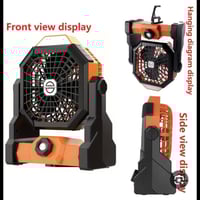 مروحة شحن • هواء قوي • مستويات سرعة