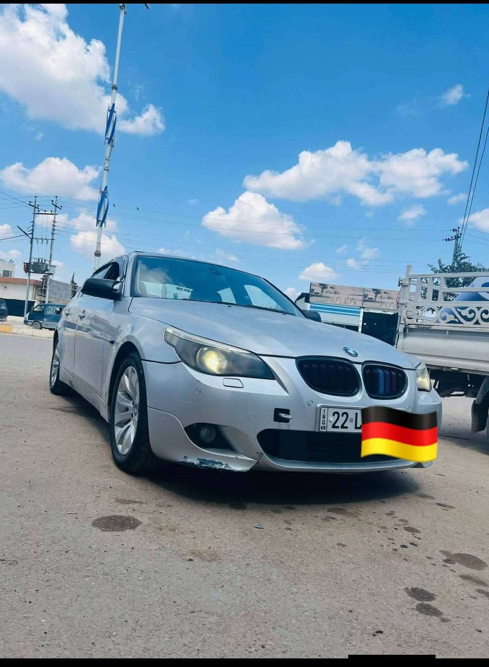 BMW E60 N52 2007
سياره جاهزه من كلشي دينار متصرف عليه
رقم اربيل جديد دولي
سيارة شركه العروش 
سياره فول مواصفات محرك وكير بشرط
سياره ب اسمي تحويل +وكاله 
1-سياره بلاديه الاخيررر
2-تبريد ثلج❄
3-سلايت 
4-تبريد قطعتين ❄
5 -كروز سرعه 
6-تحكم ستيرن  
7-كشنات كهرباء ⚡️ 
8- داخل جلد اسود 
9-منظومه زنون  اصلي 
10-تخم تاير جديد 
11تخم ويل جديد 
12- شاشه اعطال 
13- لد امامي 
14- هزه وفحص جديده 
15-كشنات هيتر 
16- أناره ترحيب 
17- كير ومحرك مكفولات 
18- جام اوتو 
19-السياره عليها أدامه وكاله شرط 
 20-نوزلات جديد وكاله
21-منظومه تبريد جديده 
22-راديتر جديد وكاله 
23-فيت بم جديد وكاله 
24-كويلات جديد وكاله 
25-براد جديد وكاله 
26-كهربائيات كله بلاديه 
27-باتري جديد وكاله 
28-بصمه تشغيل 
29-سياره جاهزه من كل النواحي 
30-ما مسجله ولا مسج 
31-منظومه ماء كامله جديده 
32-صدر جديد 
33-احداديه كلها جديده  
34-سياره أدواتها كلها وكاله شرط 
سياره جاهزه وأحله من الصور بهواي
السعر المطلوب عليها 130 وبيها مجال للشراي 
السيارة بيع مو مراوس 
الرقم ***********
***********
