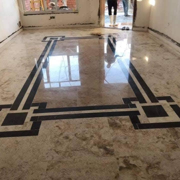 السلام عليكم مستعدون لجلي كافة أنواع المرمر والكاشي والصبه ودرج البايات والازاره للإستفساريرجى الاتصال على الرقم ***********او ***********
