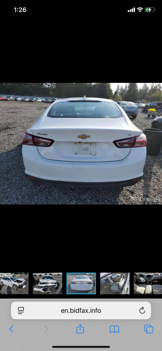 السلام عليكم...
بيع سريع. ماليبو  ٢٠٢٢  LT  بغداد الرقم الجديد رسمي. 

حادثها فقط بنيد وبيها جاملغ وباب جهة السكن صبغ  يعني ٣ قطع. 

للبيع فقط... مكاني بغداد الدورة. 

*********** . 

السعر ١١٨ وبيها مجال جدا بسيط. 

مكينه كير كفالة تدفئة تبريد جديد. حدادية صدر تخم تاير جديد 

ادامه كامله على محرك سيارة جاهزة تراي وين ما يعجبك.
