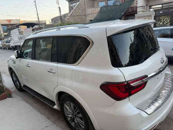 انفنتي QX80 سلندر 5600 فول مواصفات كشنات VIP 3 قطع سابقا وحاليا اربعه صارت وحافة البنيد بكد شبر تعديل بارد
حاليا هي عند الصباغ كامله من تصليح 
موديل 18 
رقم بغداد الانكليزي باسمي 

تو ويل المرغوب محرك طاحونه

للبيع السعر ٢٤٥ وبيها مجال

مكاني بغداد حي الجهاد قرب مجمع السلام السكني 

واتس اب

*********** بغداد
