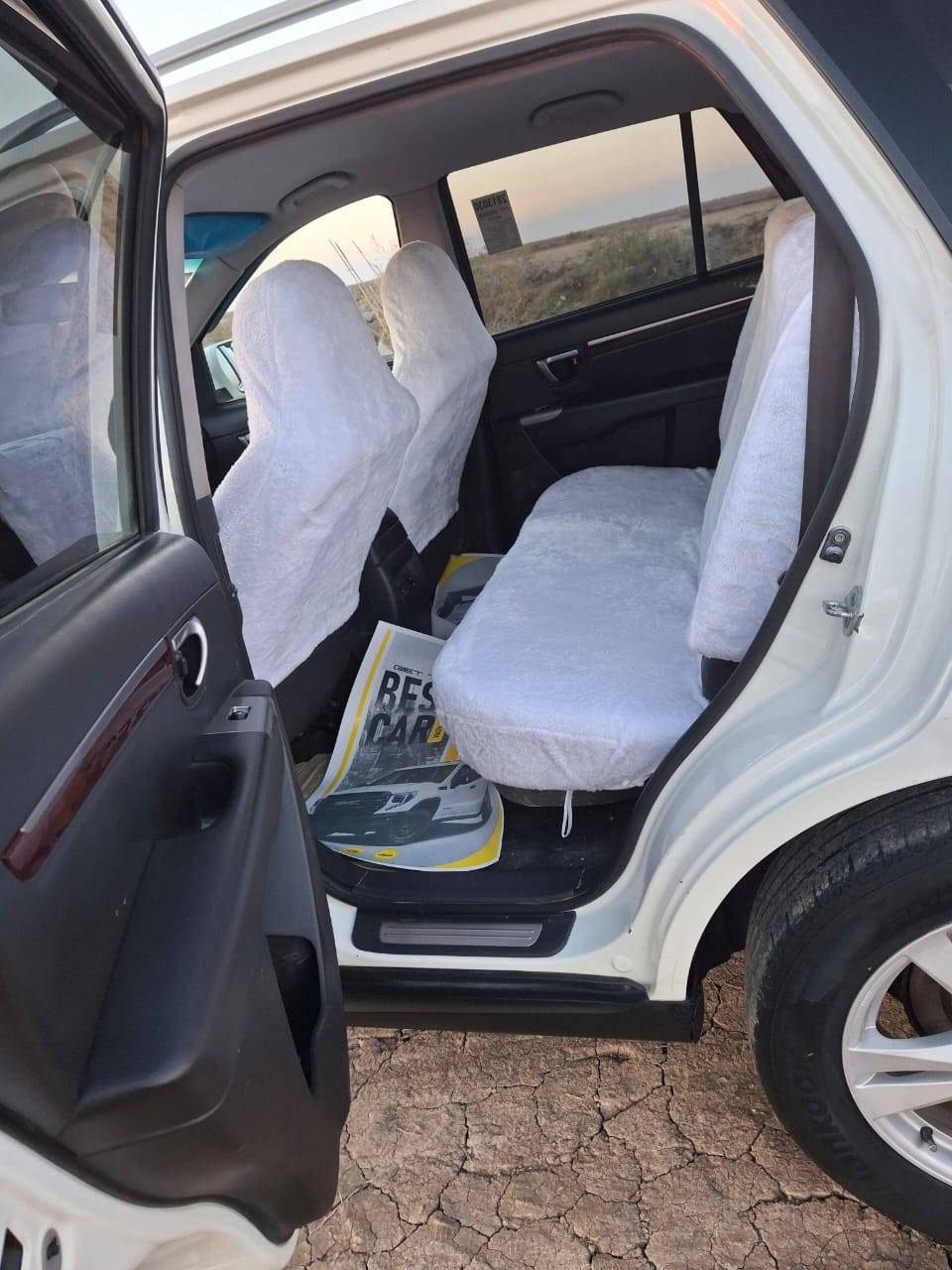 السَلآْم عَلْيُكّمٌ وٍرٍحَمُةّ الله وٍبُرٍكآتُهْ
#سنتافي2012اصل  
شرط طك كارتون 
ادوات ادوات
كصة جنطه
دخول جديد زيرو ماماشي بلعراق
متوم شمالي انكليزي ع الشاصي
وكاله بـ اسم المشتري
7راكب 3قطع تبريد
* كير مكينه شرط كارتون
* كشنات جلد
* حساسات خلفيه 
* تحكم ستيرن
* تبريد ثلج 
* حداديه 100%
* تخم تاير كرتون
سياره مال جناي ماناقصه برغي شرط
الــســ؏ـر 60وبي مجال حق الجيه
المـــڪـان ذي قار قضاء النصر 
الاتصال///***********
