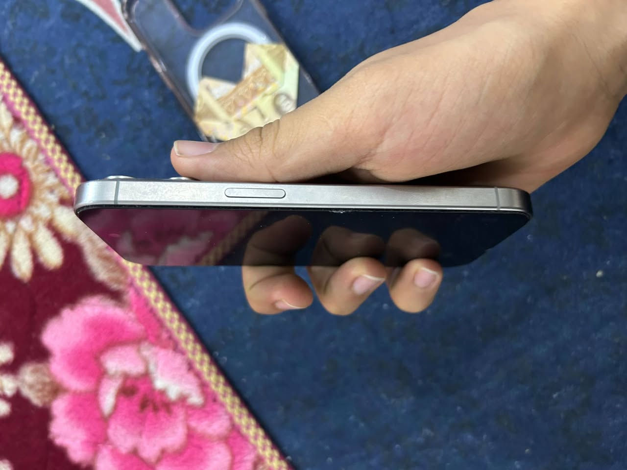 � للبيع: iPhone 15 Pro (صغير)
جهاز مستخدم بحالة نظيفة جداً ✨

🔋 صحة البطارية: 89%

📦 الجهاز محافظ عليه وما بيه مشاكل

📸 الأداء ممتاز والكاميرا جداً قوية

💰 السعر: (850)وبي مجال

📍 الموقع: (نجف حي الميلاد)

بدون ملحقات

للتواصل على الخاص


**إذا كنت صاحب هذا الإعلان وتريد حذفه لأي سبب، رجاءا أرسل رسالة إلى الدعم الفني**