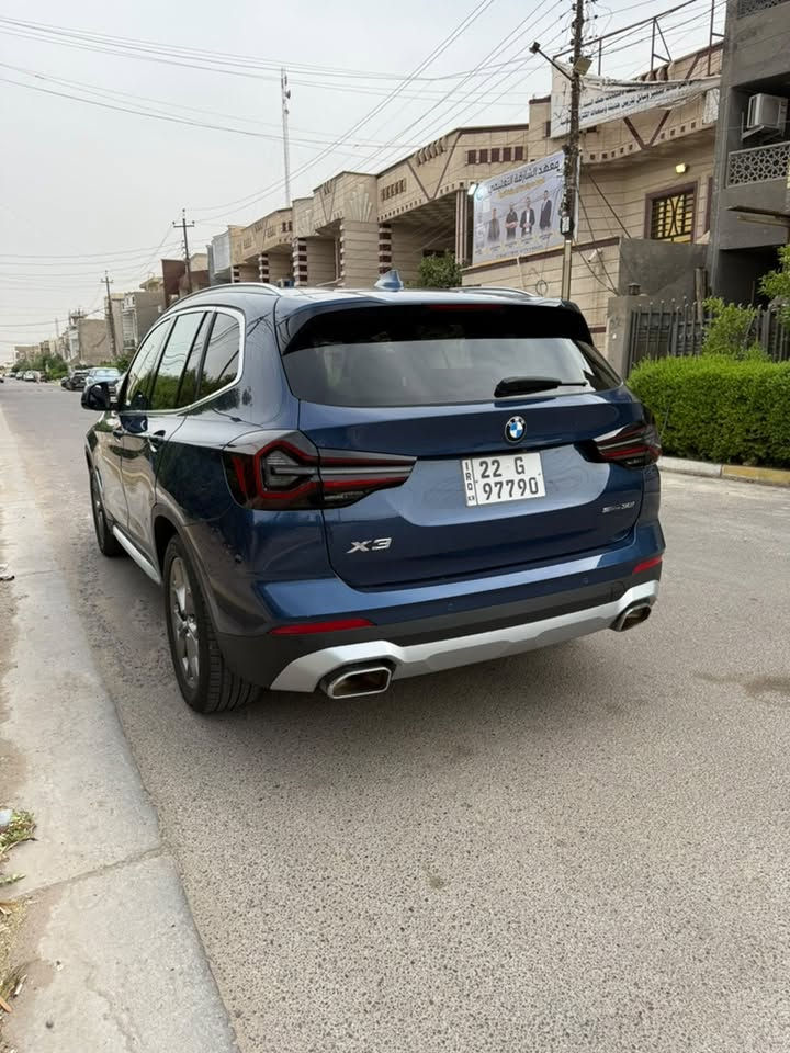 سلام عليكم BMW
فئة  X3 
موديل 2022 فول مواصفات لون مميز داخل ابيض سيارة جديد
ماشية قليل ميحتاج اذكر مواصفات سيارة فول حادث ورقم شاصي كما موضح بل صور عنوان بغداد اي استفسار حاظر اني 
السعر 275

رقم هاتف ***********
