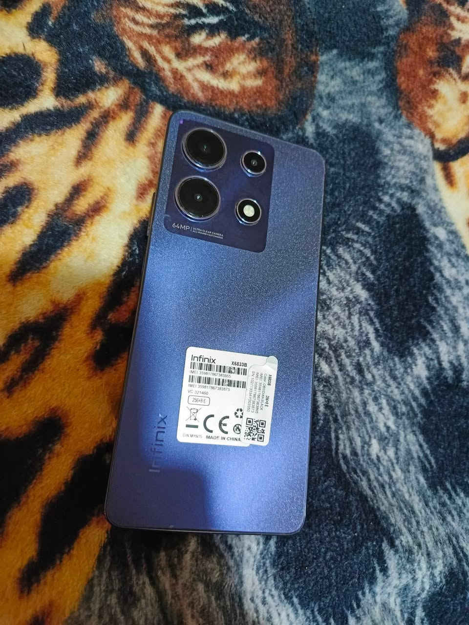 انفنكس نوت 30  60 فريم
⁉️ مواصفات الجهاز : 👇

💎المعالج:  ميديا تك هيلو G99 ⚙

💎مساحة التخزين:  256GB - 16GB  💾

💎الذاكرة العشوائية: 16GB ⛓️

💎البطارية: 5000mAh 🔋

💎الشاشه 120 هيرتز سلاسه فول
 
فقط مبدل حساس لمسه سلسل وطبيعي وجهاز مرتب تجي وتشوف بعينك سعره 125 عنوان نجف قرب كراج بغداد


**إذا كنت صاحب هذا الإعلان وتريد حذفه لأي سبب، رجاءا أرسل رسالة إلى الدعم الفني**