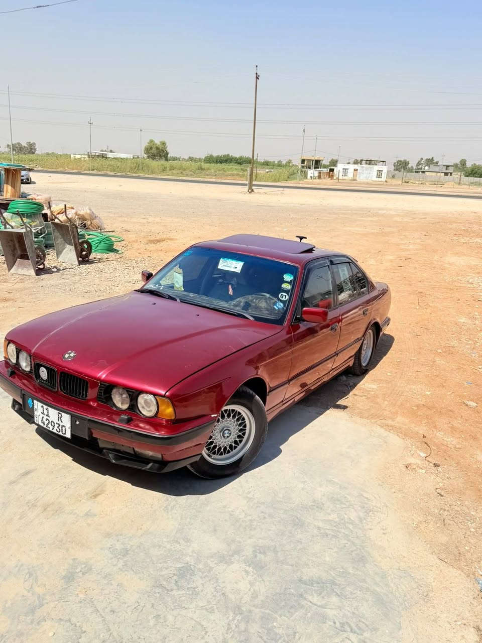 سلام عليكم
بي ام دبليو موديل 1995
بجم عريض رقم بغداد انكليزي بئسمي شرط تحويل والغرامات
حجم 520شاد مكينه 528 كير ومكينه جديد بس صار فترة صار عندي بلكير صفنة بس على Dبس من باردة سيارة اما من تحمة تبديلتهة طبيعي سلايت عاطل
كاردن جديد اكسل جديد رون ناصي
تخم فلنجات جديد تخم دسكات ظفيرة وعقل جديد تخم تاير جديد بجم  زينون
باتري جديد
ارفلو تفصيخ داخل اوف وايت ابيض
كهربائيات كلهة شغالة بدون تجطيل 
مكان سيارة واسط قضاء العزيزيه
لسعر ٧٥ مجال جداً بسيط
الاستفسار اتصال على رقم ***********
