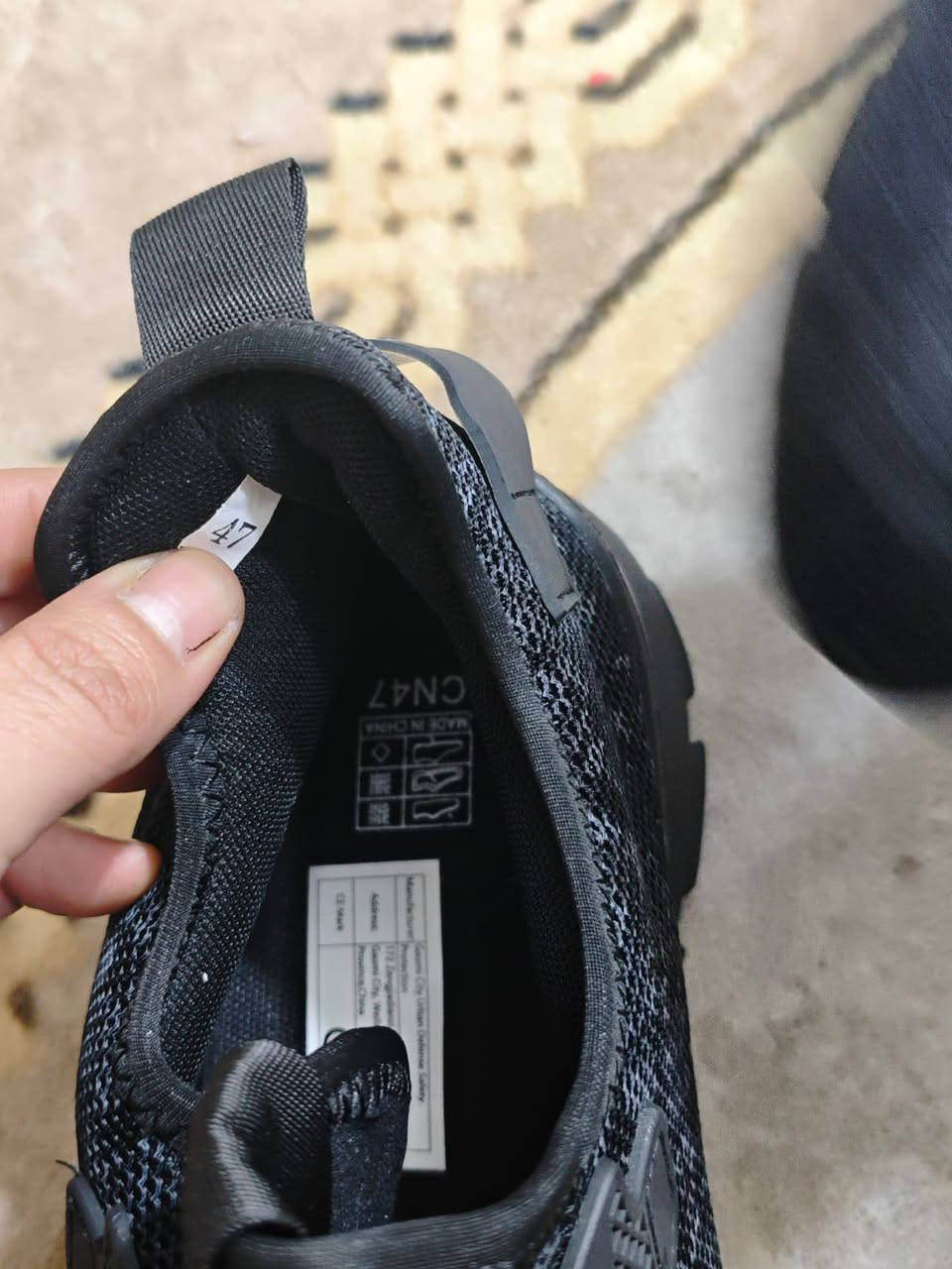 حذاء سفتي قياس 47 غير مستخدم السعر 20 مع توصيل


**إذا كنت صاحب هذا الإعلان وتريد حذفه لأي سبب، رجاءا أرسل رسالة إلى الدعم الفني**