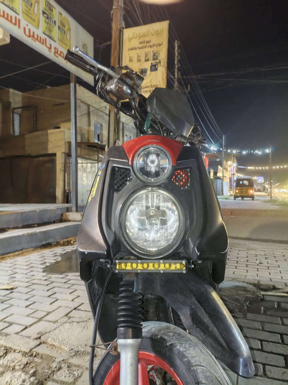 سكنس جبلي وكاله مال رمبه جديده كلش ماشيه 24 مختمه كلها ملاح فول  شلعه معدل دراجه مال رمبه جيب الف فيتر وفحص مابيه اي نقص مكان بغداد سعر 1300 بيه مجال ***********
