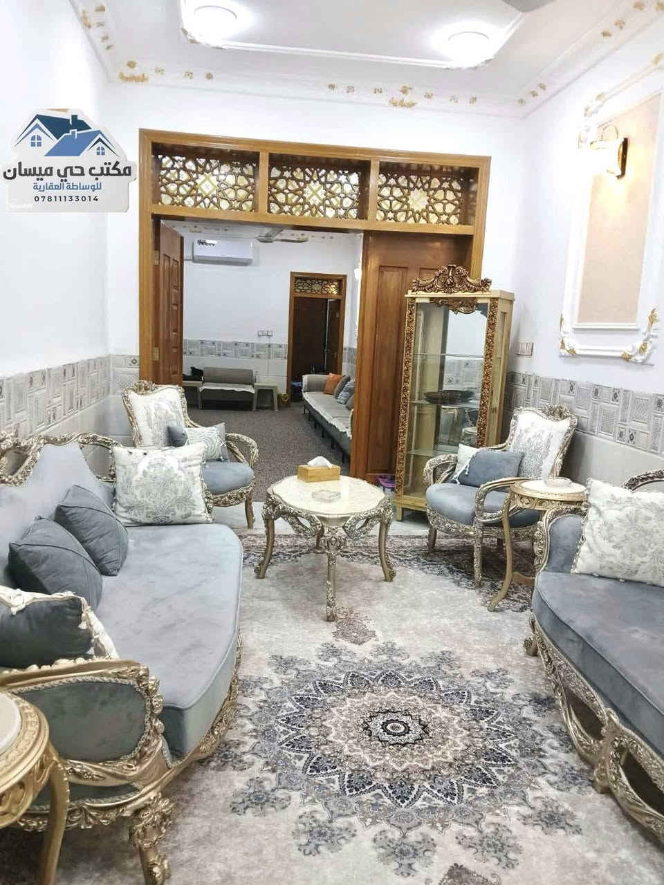 للبيع بيت 120 متر واجهة 6 متر طابقين صب كونكريت قطاع 23 حي ميسان يحتوي الطابق الاول على غرفة و صالة و مطبخ و استقبال و صحيات داخلية و خارجية و الطابق الثاني غرفتين و صالة و صحيات السعر 147 وبي مجال للاستفسار اتصل ***********
