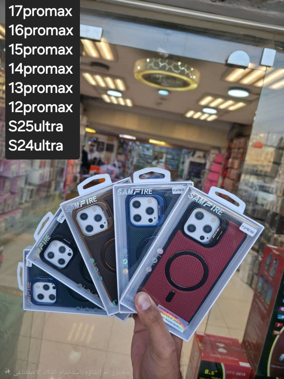 كل ماهو جديد وبراندات حديثه توفرت في #شركه_الطائي_للهاتف_النقال 
درع الايفون نسائي ورجالي 
كل الي بالصور متوفر اكثر من 30 موديل 
متوفر بالفرعين 💪 
⬇️⬇️⬇️⬇️⬇️⬇️⬇️⬇️⬇️⬇️⬇️⬇️⬇️⬇️
‏‎——————————————
متوفرة خدمة التوصيل 🚛لجميع انحاء العراق🇮🇶
الموقع📍🗺️ : #قضاء_النصر_شارع_سوق_المخضر 
للاستفسار : ***********
                 ***********
