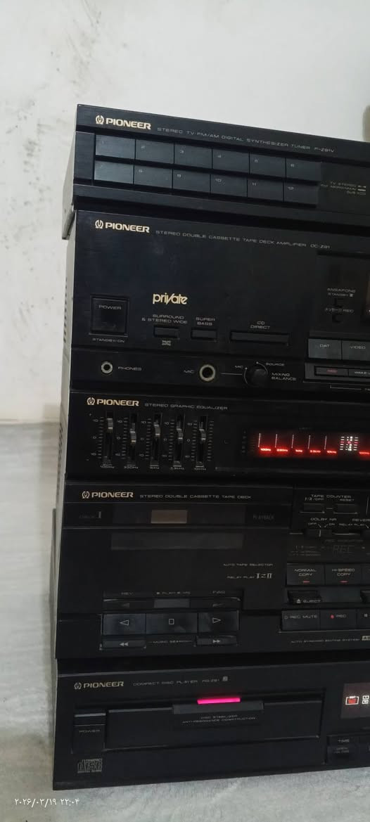 هذا النظام معروض للبيع. وهو في حالة ممتازة. جميع مكونات النظام تعمل.
كل ما عليك فعله هو استبدال مطاط الكاسيت التالف وسيكون كل شيء على ما يرام.  

هذا النظام بدون مكبرات صوت. بدون محول كهربائي

السعر 135 ألف دينار. 

كما أنني أقوم بالشحن إلى جميع أنحاء العراق.


**إذا كنت صاحب هذا الإعلان وتريد حذفه لأي سبب، رجاءا أرسل رسالة إلى الدعم الفني**