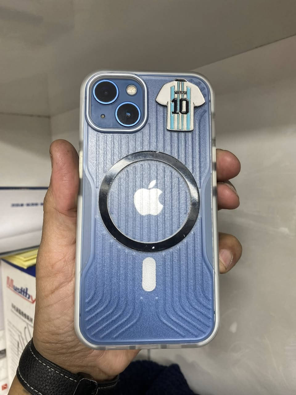 ايفون 13 عادي ماستر شرق اوسط ذاكره 128 بطاريه 100 مبدل بطاريه وشاشه أصليات السعر 345 الف 
***********
