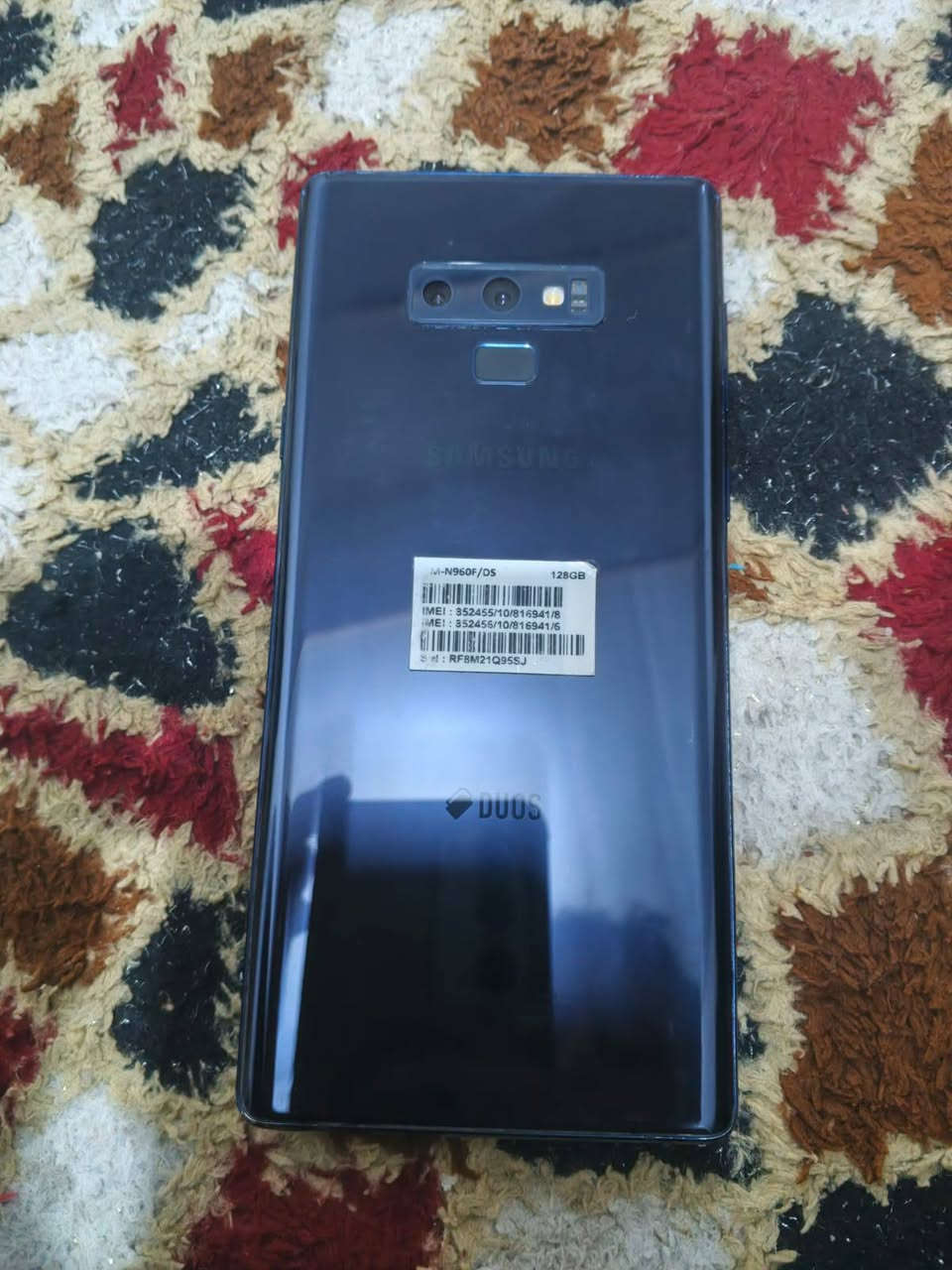 جهاز للبيع نوت ٩ جهاز نضيف بدون ملحقات ذكره 128جهاز يشغل ٩٠فريم بلبوبجي السعر 150 وبي مجال قليل الشراي مستعجل على البيعه ومراوس مكان كوت زوريجات


**إذا كنت صاحب هذا الإعلان وتريد حذفه لأي سبب، رجاءا أرسل رسالة إلى الدعم الفني**