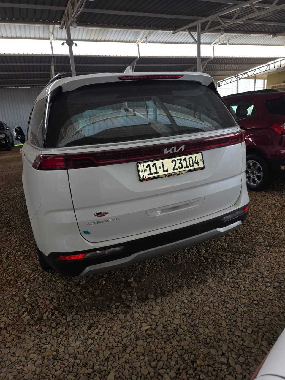 السلام عليكم للبيع كيا كرنفال وارد كوري ٣٠٢٣ كفاله عامه شرط غاز بانزين رقم بغداد بسمي السعر ٢٩٠ وبيها مجال رقم ***********
