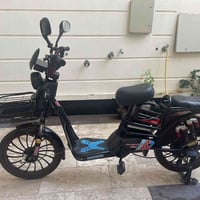 دراجه شحن نظيفه وبطارية ممتازة بيها ام بي ثري بلاد اربع نمر دراجه مانا...
