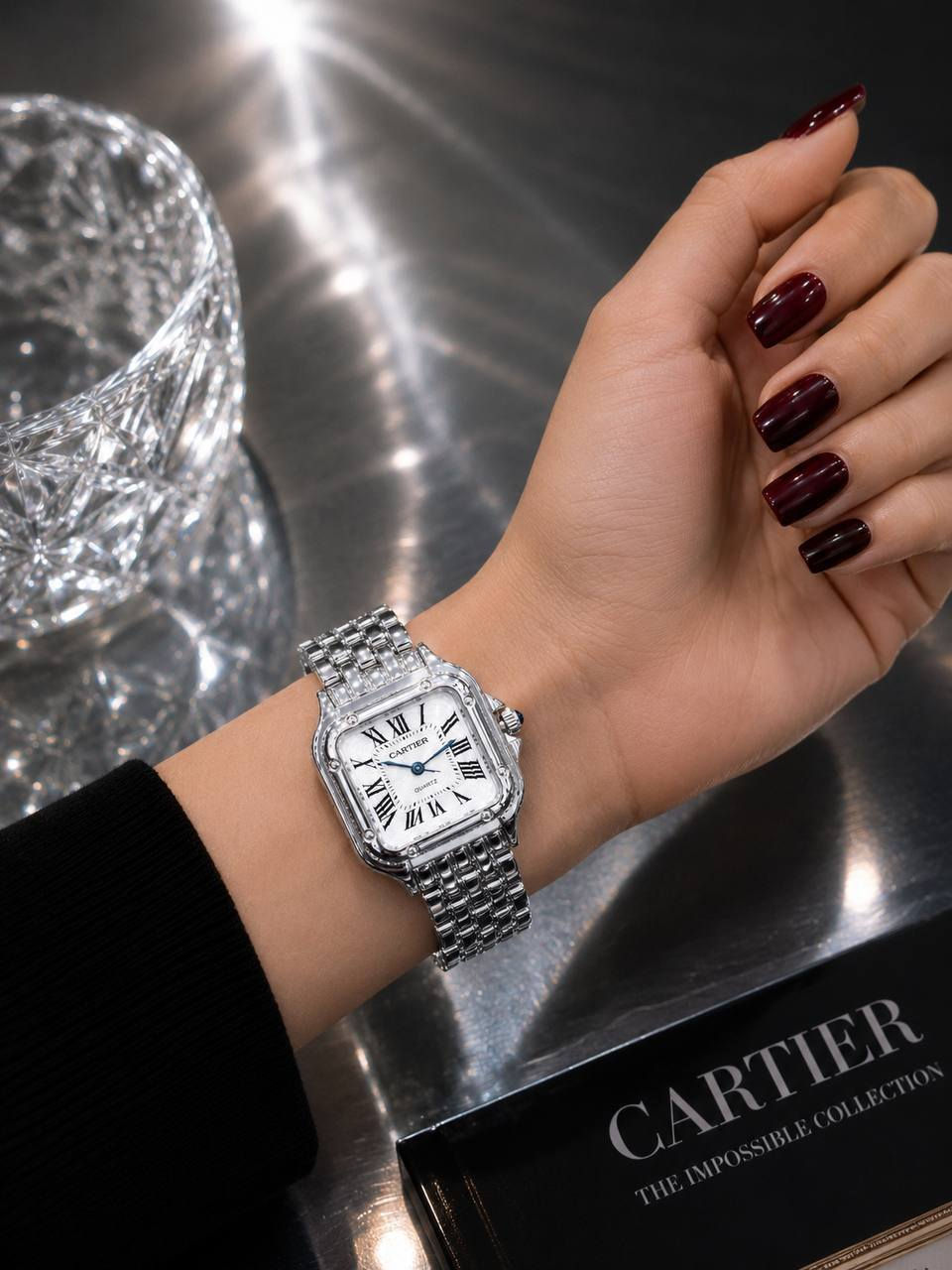 موديل جديد

نسائي كارتير CARTIER 
سير حديد
طلاء ثابت
مقاوم للماء
قفل دكمة 
ظهر مختوم
كوالتي جيد جداً 
الوزن 60 غرام
القطر 26.60 ملم
السمك 10.18 ملم

سعر القطعه 6الف


**إذا كنت صاحب هذا الإعلان وتريد حذفه لأي سبب، رجاءا أرسل رسالة إلى الدعم الفني**