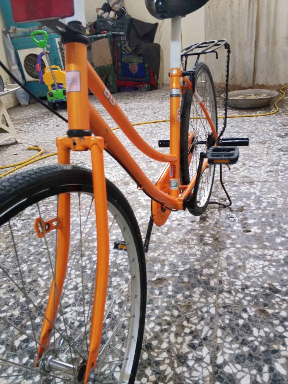 سلام عليكم باسكل بيدي للبيع موديل 22باسكل برغي ماعوزه نضيف كلش غراض كامله جاملغات بريك  كدان موجود مكاني مكتب 🏢 رشيدد رقم 📱 ***********السعر ب100وبي مجال قليل لشراي
