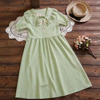 فستان بناتي • خامة كلينكس • ٤-١٠ سنة