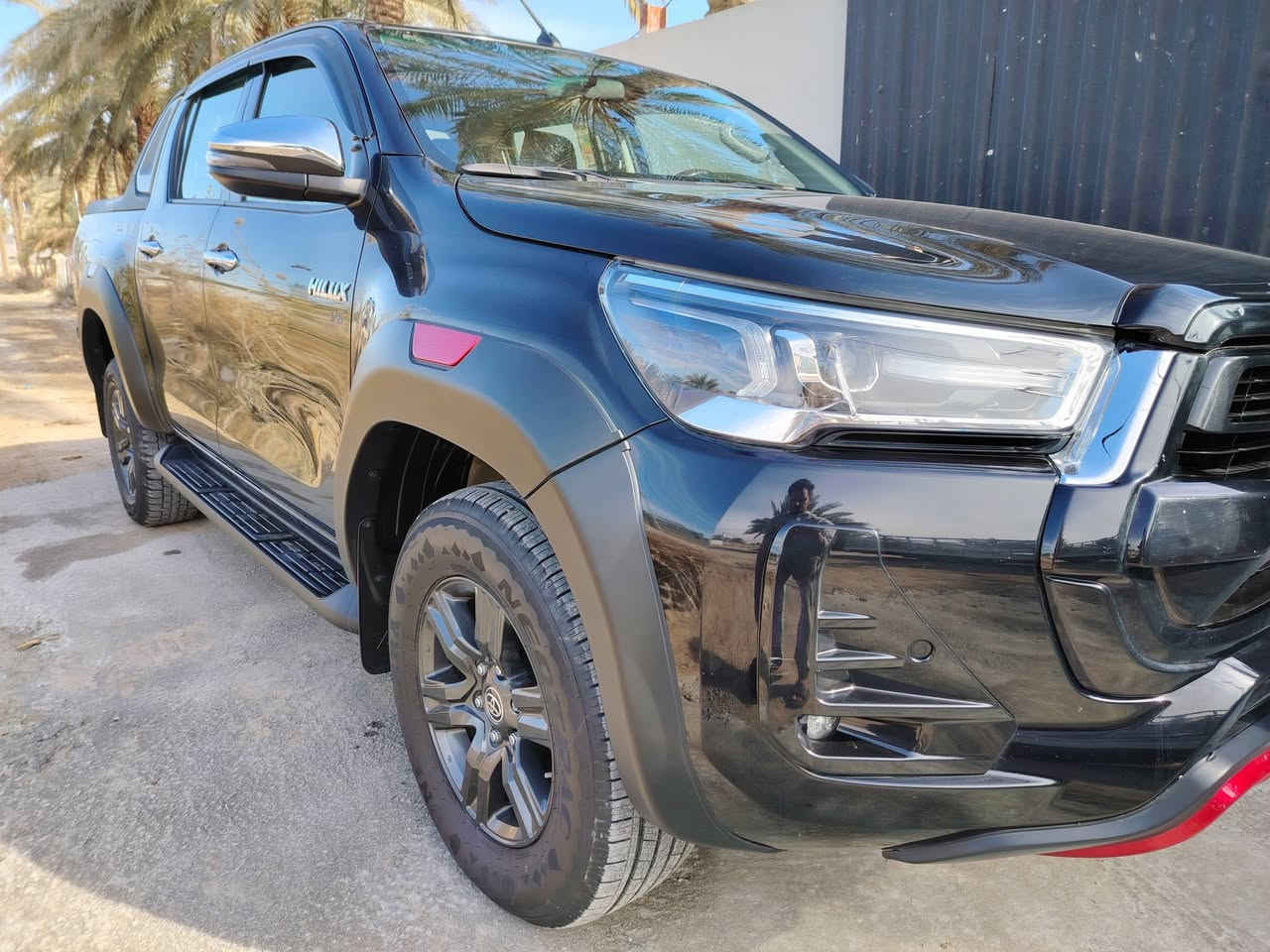 السلام عليكم
1-تيوتا هايلوكس دافنجر مواصفاته معروفه مايحتاج اذكرهن 
2-موديل /24
3-فور ويل
4-ستة سلندر
5-سعودي
6- ماشيه (47 ألف )
7-كير اوتوا
8-رقم بابل (18A)
9-مكان السيارة (بابل)
10- رقم الهاتف1 (***********)
استفسار ع السعر اتصال
