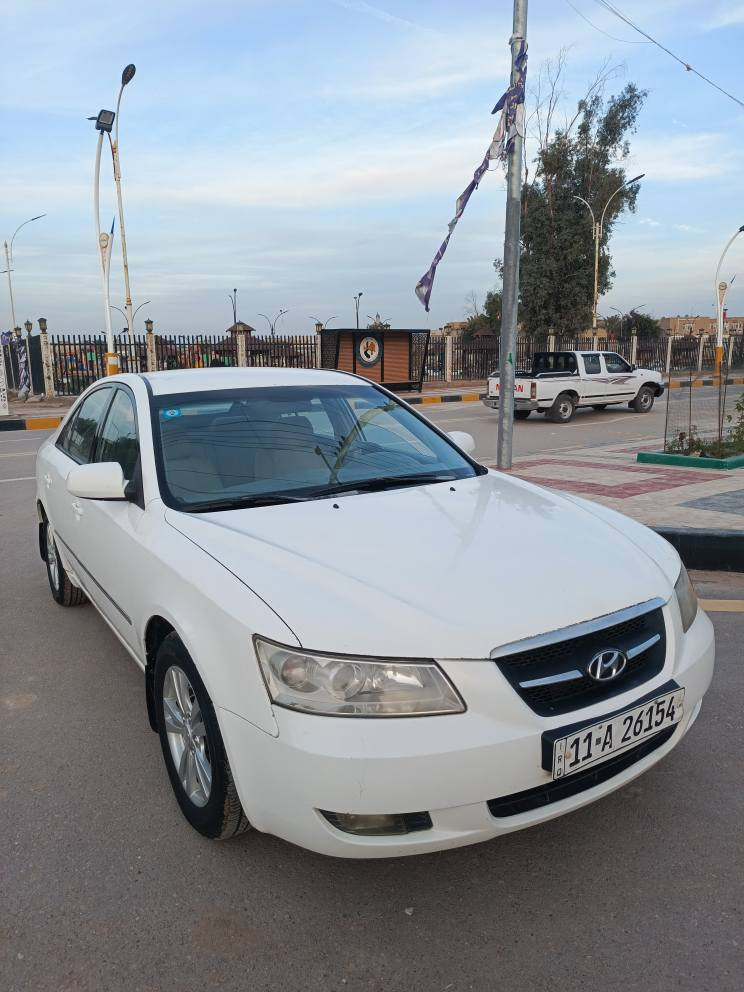 للبيع سوناتا موديل 2007 خليجي مصبوغه عام مكفولة من الانقلاب جاهزه من كل شيء اباسمي تحويل مباشر مكان السياره الناصريه السعر 98 ورقه للاستفسار ت *********** ناصرية, ذي قار
