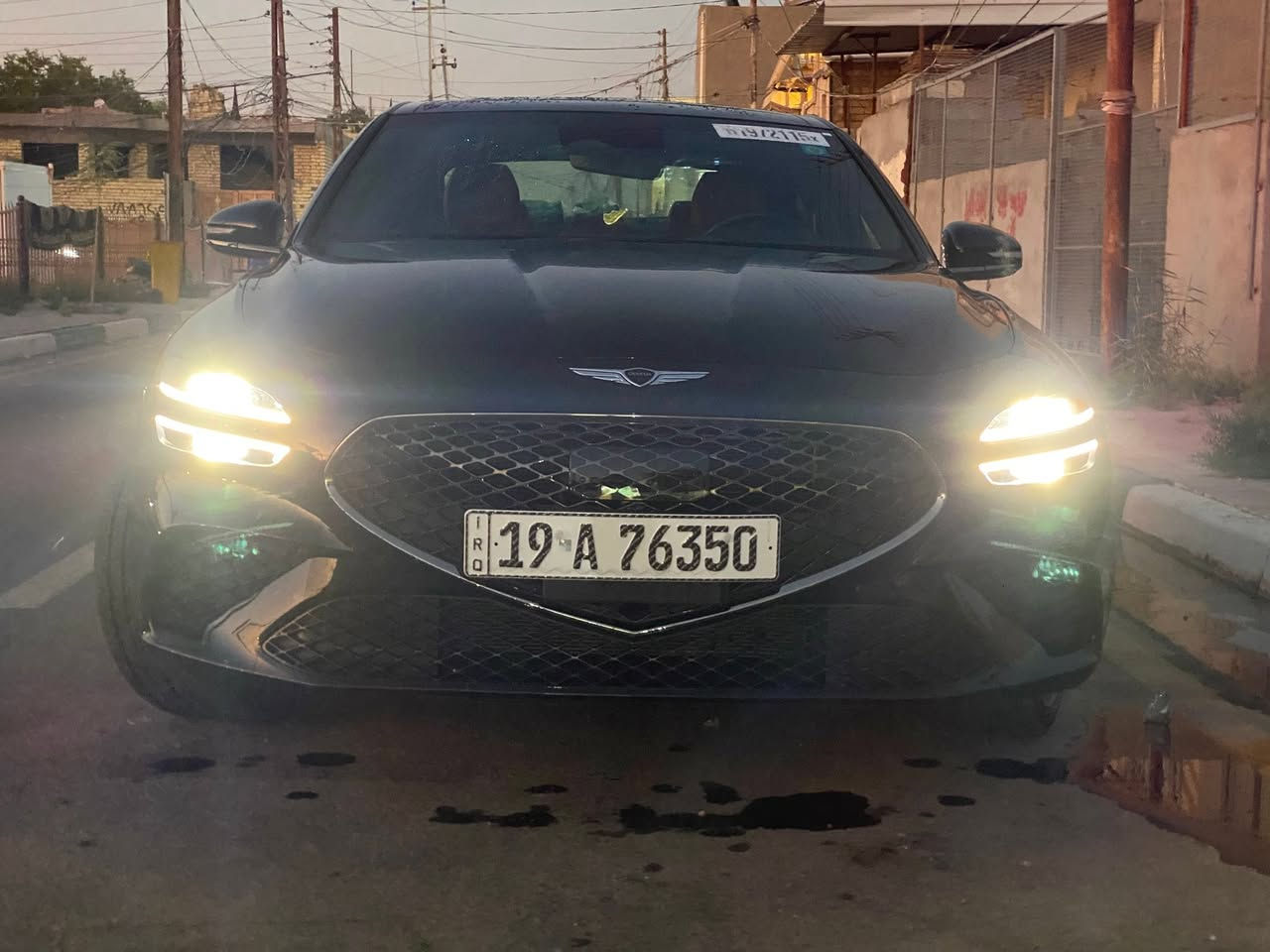 سلام عليكم
Genesis g70 2500 turbo (2025)
العداد : 7000  اخت الزيرو
الفئة: برستيج اعلى فئة تو ويل (دفع خلفي) 

🔴 رقم التواصل : ***********

لون : اسود + دواخل احمر 
حادث السيارة : (كلين) الهلال الخلفي فقط بدون صبغ بدون تبديل رجع بارد مثل ما موضح بالصور

السيارة فول 1/1 اعلى فئة

- فتحة سقف بانوراما
- داتا شو
- 5 وضعيات قيادة (eco- normal-sport-sport plus- costume) 
- اكزوز بلادي رياضي + بيها اكتف كزوز 
- لانج كونترول
Auto Hold -
- شاشة كبيرة
- كشنات امامي تدفئة تبريد 
- كشنات كهربائية + ميموري
- تدفئة ستيرن
- ستيرن كهرباء
- كامرات ٣٦٠ درجة
- حساسات امامي خلفي
- سقف كنتارا
- بريكات برمبو ٦ بستم بلادي
- جامات اوتماتيك 
- سايد بريك كهربائي
تبريد قطعتين 
- رادارات امامي وخلفي وجانبي
- نظام تحديد المسار
- مري شفط +اشارة + تعتيم
- لايتات LED امامي خلفي
- دخول ذكي مع انارة ترحيب
- قيادة ذاتية
- تحديد مسار + مثبت سرعة تفاعلي يدوس بريك ويمشي تلقائي
السعر الاتصال او الواتساب
