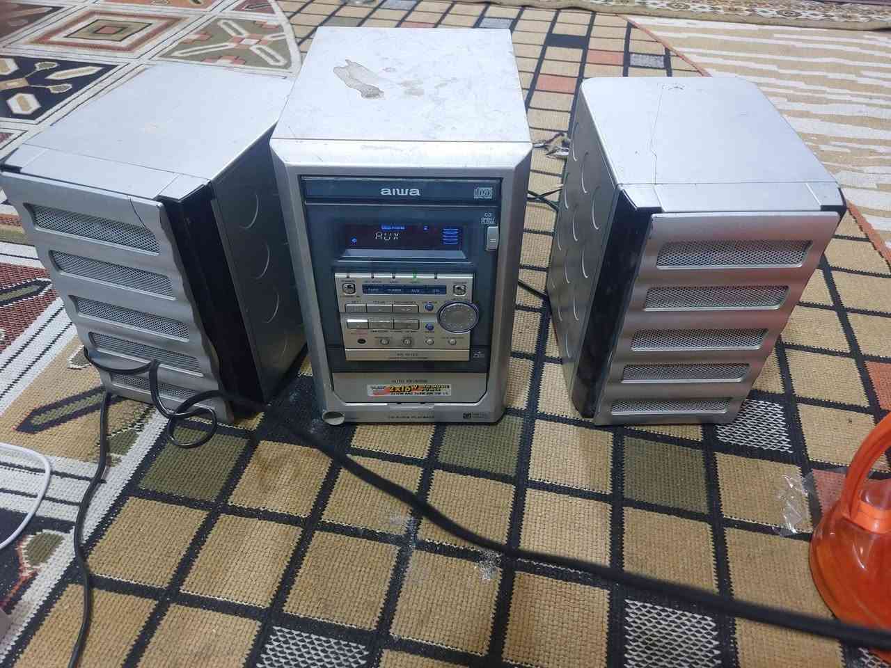 السلام عليكم 
من رخصة الادمن
سيستم صوت صغير من شركة ايوا .. الراديو والاوكس شغالات ع الفحص
مسجل و DC ما مفحوصات لعدم توفر شريط الكاسيت وقرص الCD ب25 الف
لا يوجد توصيل


**إذا كنت صاحب هذا الإعلان وتريد حذفه لأي سبب، رجاءا أرسل رسالة إلى الدعم الفني**