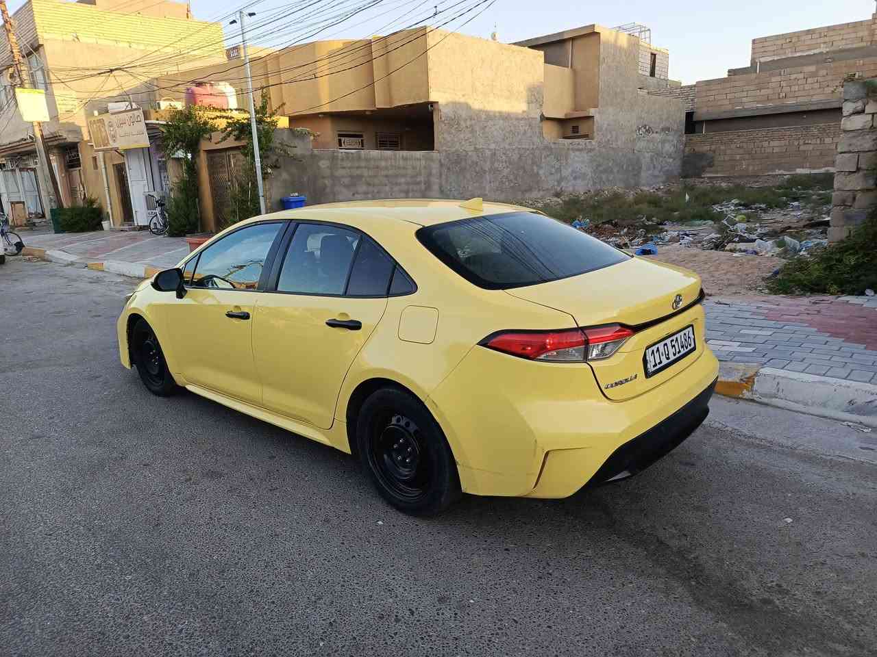 للبيع او مراوس حسب القناعة
كورلا موديل 2022 وارد امريكي محرك 2000 حادث جاملغ وبنيد 
السيارة لون ليموني خصوصي 
جاهزة كير ومحرك وحدادية وتبريد 
رقم بغداد انكليزي مشروع وطني تحويل مباشر 
للاتصال ***********
مكان السيارة كربلاء
