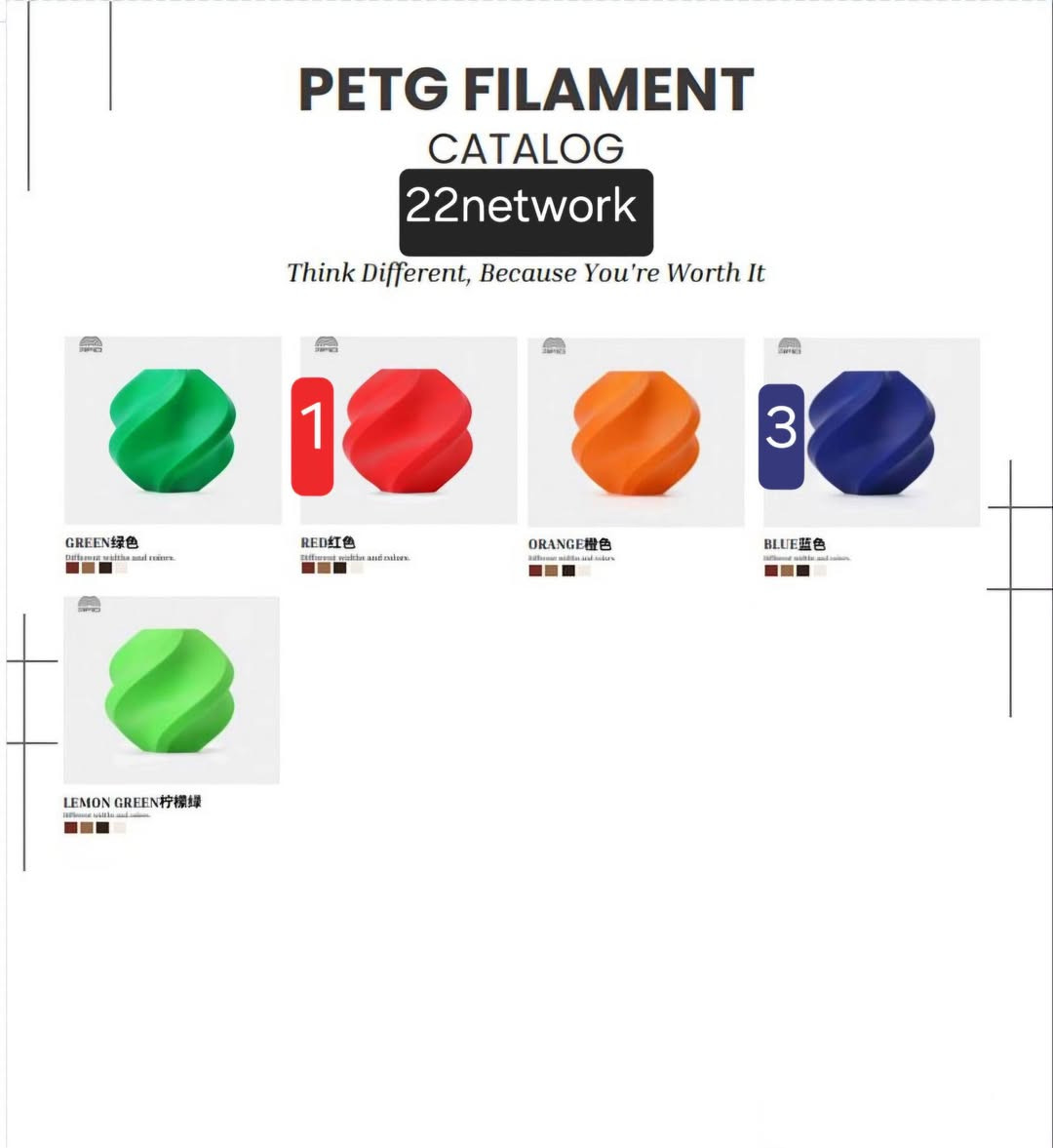 السلام عليكم 
توفر فلمنت 3شركات وزن 1kg كمية محدودة الحك قبل نفاذ الكمية

1_sunlu 🩵
Pla carbon fiber بسعر 32الف فقط🔥🌿
pla marble رخام بسعر 23الف فقط🔥🌿
PA/nylon بسعر 28الف فقط 🔥🌿

2_22network 🤍
Pla+ 17الف فقط🔥🌿
Petg 14الف فقط🔥🌿

3_nextshapes ❤️💛🖤
Standard pla 17 الف فقط🔥🌿
Petg-hf (hi flow) 15الف فقط🔥🌿

عرض على التوصيل عند الشراء بقيمة 50الف🔥 توصيلك مجاني 🔥🔥 لكل العراق
التوصيل بغداد ومحافظات 5الاف
للتواصل واتساب ***********

#filament  #فلمنت #pla #petg_hf #sunlu #nextshpes #petg #22network #3d
