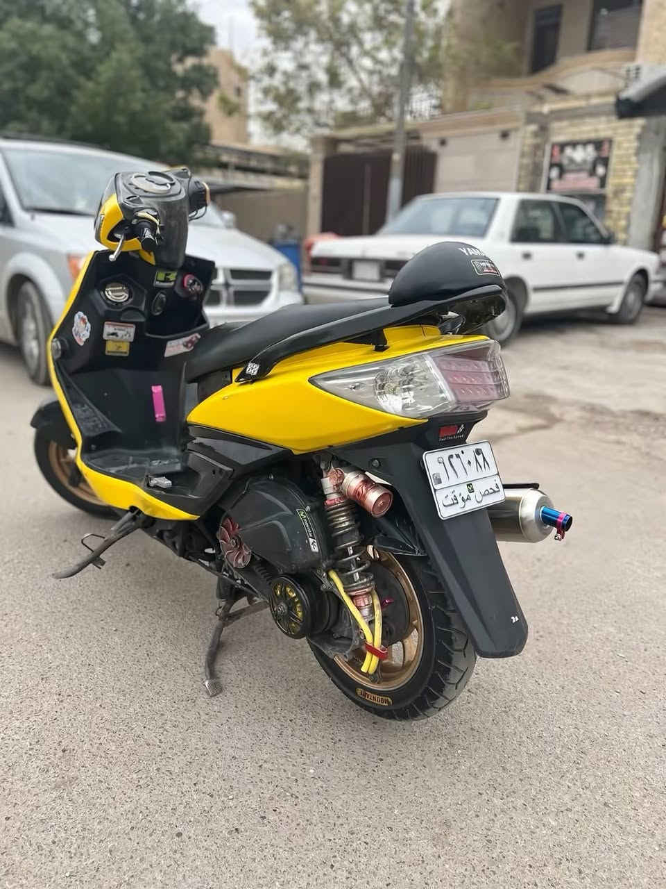 دراجه سكنس فحل
موديل 2013
نوزل خطين 
مكينه 59
بيها نوزل 8رياضي 
فيت بم رياضي
صالنصه بوري عدل 
هاوزن رياضي 
تجوه خلفيه 
صدر امامي جمسي 
فلنجه رياضي 12x32
دبلات خلفي ام البطل كرزي 
قبق فلاوين كرزي 
طره جوزه رياضي 
قبق شاصي رياضي 
حلقه صالنصه انسي واي 
كلجات مختلفه ابو لصفاره 
شاير رياضي 
سبعه كور مزروعه لدات رياضي 
ماصده رياضي ام العدسه 
طلاعات لدراجه 
دشبول 3الوان شغال
بكلايت خلفي رياضي 
دراجه مصبوغه لجماليه 
فج برمبو رياضي 
وياله مشيف امامي خلفي رياضي اصلي 
قطره دهن +قطره اكسل 
ملقط +صونده رياضي 
اشاير صفح رياضي +خلفي 
سعرها 1350+ترهم المراوس حسب القناعه 
استفسار خاص او عل رقم 
***********
مكان مدينت صدر
