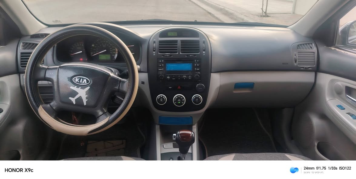 السلام عليكم

KIAسبكترا 
موديل2008
اللون اسود
محرك(20)كفاله حته (من النضح) 
كير كفاله
  تبريد ثلج❄️
كهربائيات كله شغاله وعل بلاد
رقم بغداد مشروع وطني
مصبوغه عام للجماليه
حادثة جاملغ خلفي والدوسه
سعر 77      وبي مجال 
***********
***********
مكان السياره كربلاء
