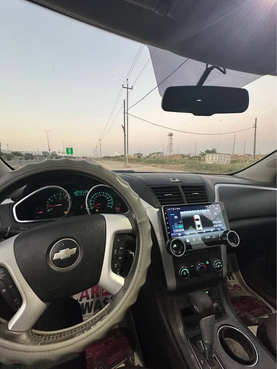 ‏سلام عليكم
محرك 3600 لا بخار لاصرف شرط
كير شرط
‏سنويه جديد لحد2030 رقم دولي
‏دفتر بنزين موجود
‏قطعتين صبغ
‏سيارة جديد
‏صدر أمامي خلفي دبلات جديد 
‏فول مواصفات دفع رباعي تحكم ستيرن تثبيت سرعة شاشة ايبات كاميرا حساس 
‏سعر80 بيها مجال‭***********‬ مكان سيارة كركوك كركوك, العراق
