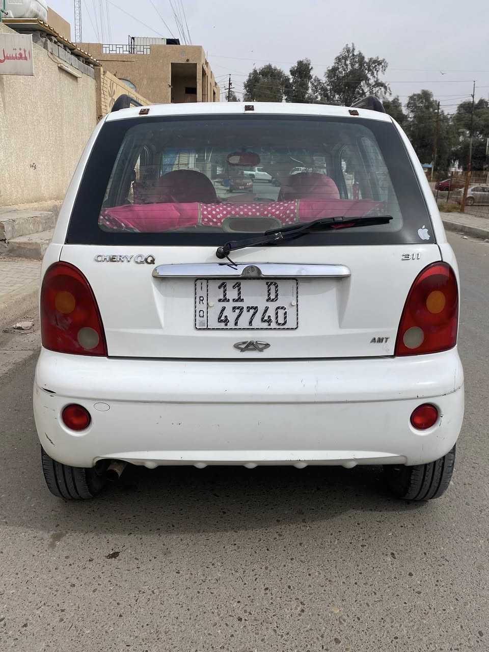 نقد او اقساط
كيو كيو 2010 بناتيه  نضيفه جدا بدون ضربه وصبغ جاهزة من كلشي ..جام كهرباء مسجل اندرويد اصليه
تبريد ثلج اوتماتيك/وعادي/4سلندر /تايرات جدد
سنوية جديدة 2026 وبأسمي السعر 34$
مكاني بغداد /محموديه
متواجد  واتساب
***********
***********.للاتصال
