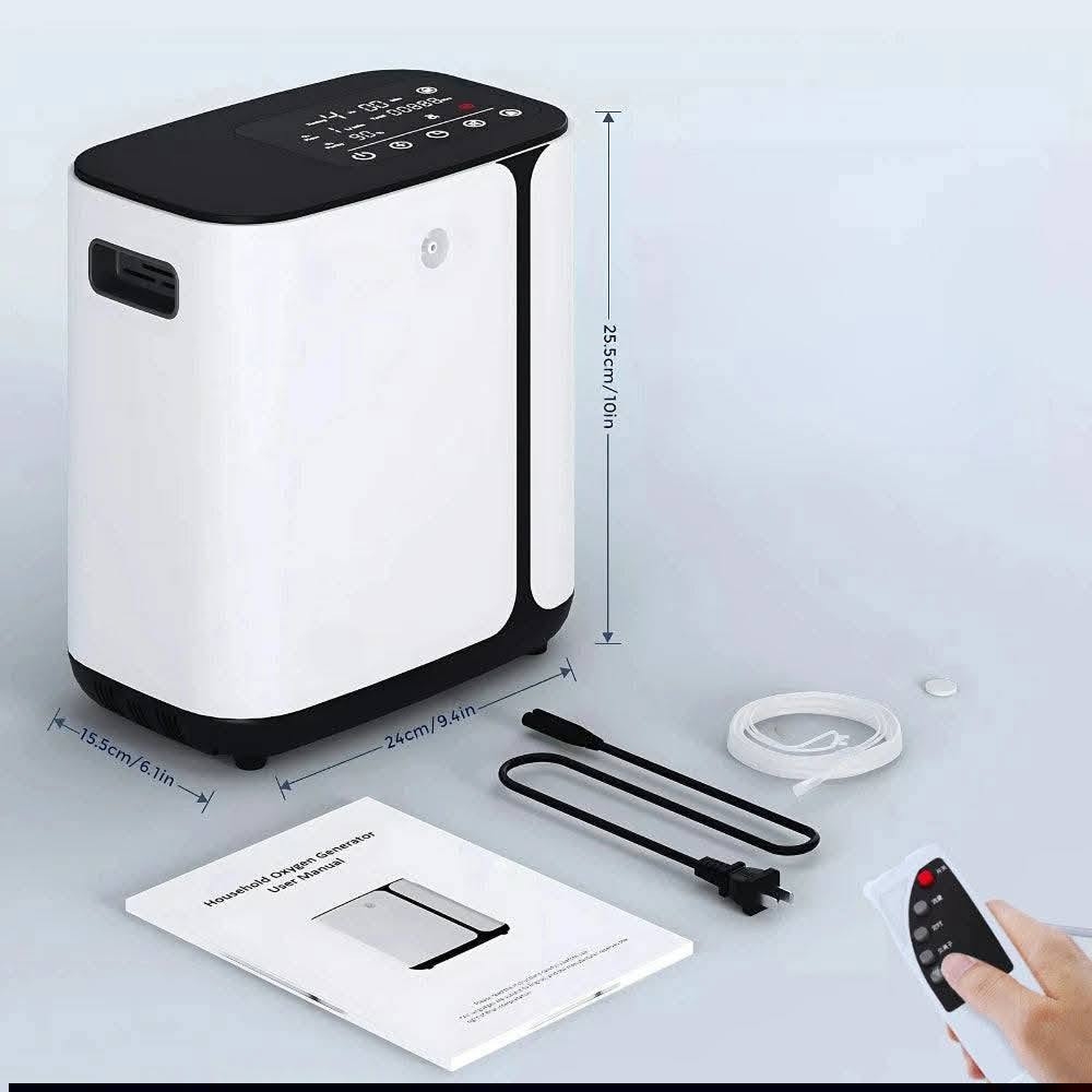 جهاز طبي بهاذ شكل انطي سعر وبالعافيه عليكم 
هذا جهاز مكثف أكسجين محمول (Portable Oxygen Concentrator) يستخدم عادةً في المنزل أو أثناء التنقل لتوفير أكسجين عالي التركيز.يتميز الجهاز بحجمه المدمج، وشاشة LED تعمل باللمس لسهولة التشغيل ومراقبة التدفق.يمكن ضبط معدل تدفق الأكسجين بشكل عام بين 1 إلى 8 لتر في الدقيقة، مع تركيز يصل إلى 93% ± 3%.الجهاز مصمم ليكون هادئاً، حيث يبلغ مستوى الضوضاء عادةً أقل من 45 ديسيبل، مما يجعله مناسباً للاستخدام المنزلي.


**إذا كنت صاحب هذا الإعلان وتريد حذفه لأي سبب، رجاءا أرسل رسالة إلى الدعم الفني**