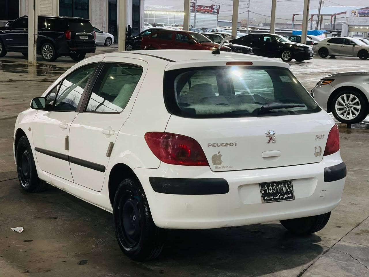 بیجۆ 307 مودیلی 2004 ئاڕمو سەنەوی ئەسڵیە گێر و مەکینە و تەبرید بەشەرت گێر ئوتوماتیکو عادی جام کارەبا 1 پارچە بۆیاخ                                                              43 گەڵا                                                                      *********** السليمانية, العراق
