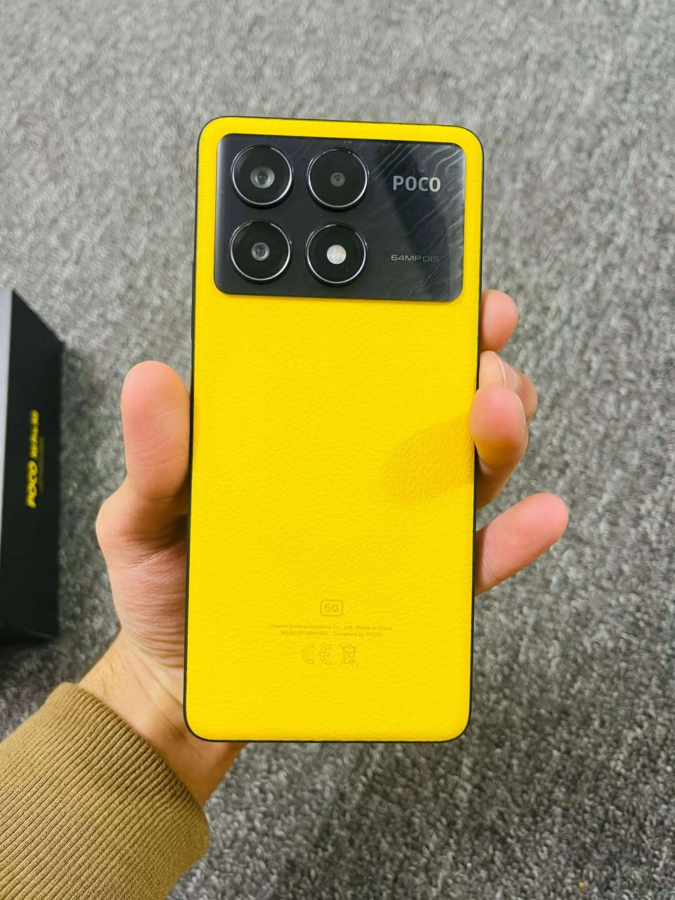 poco x6 pro 5g
تلفون غني عن التعريف النسخة العالمية🔥:

جهاز الله شاهد اخو الجديد شخط مابي 

ذاكرة نص تيرة 512

بطارية 5000 ملي امبير

رام 12+12

معالج Dimensity 8300-Ultra قوي 120 بالببجي 

كاميرا 64m مدعومة بالذكاء الأصطناعي ڤيديو 4k 

شاشة Amoled 120Hz

وياه 3 كفرات واحد مدرع والكفر مالته مال الشركة 

السعر 300 قفل

مكاني بغداد    

ملاحضه : لا يوجد توصيل

للاستفسار : ماسنجر الخاص مفتوح


**إذا كنت صاحب هذا الإعلان وتريد حذفه لأي سبب، رجاءا أرسل رسالة إلى الدعم الفني**
