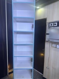 فاترينات خشب • ٢٤٠×٥٠×٤٠سم