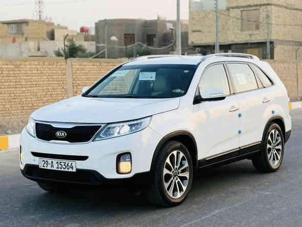 البيع سورنتو موديل 2014 تحويل بسمي 
سياره خليجي بيه صبغ قطعتين سياره جاهزه الخير محرك 2400 دوش 7 راكب موصفات حلوو السعر 150 بيه مجال رقم الهاتف ‭٠٧٨٣ ١٣٠ ٨٣٨٦‬
