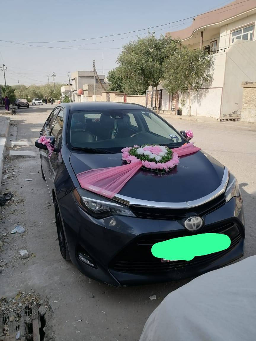 السلام عليكم كورلا 2017للبيع
وارد امريكي
بجم كبس 
حادث بالجنطه بدون دواخل 
ماشيه 97 ميل حقيقي
رقم جديد ديالى بسمي سنويه لل 29
لايت زينون
كامره 
كشنات جلد 
داخل لونين 
بدون اي نواقص 
السعر 138$ بيه مجال بسيط حك الجيه 
***********
الصور الحادث والسونار بالمنشور
