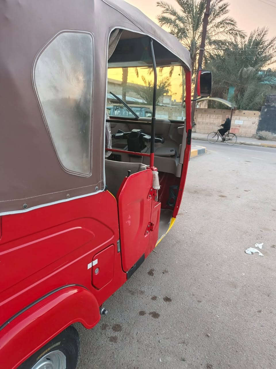 السلام عليكم تكتك موديل 22 رقم بابل باسمي مشروع وطني تكتك بيها ضربه صغيره فوك جاملخ  و مصلحه درجة اولى السعر 8500 بيها مجال بسيط خوان تكتك نضيفة لا تكسر بسعر و تقارنها بل مهجوم ***********
