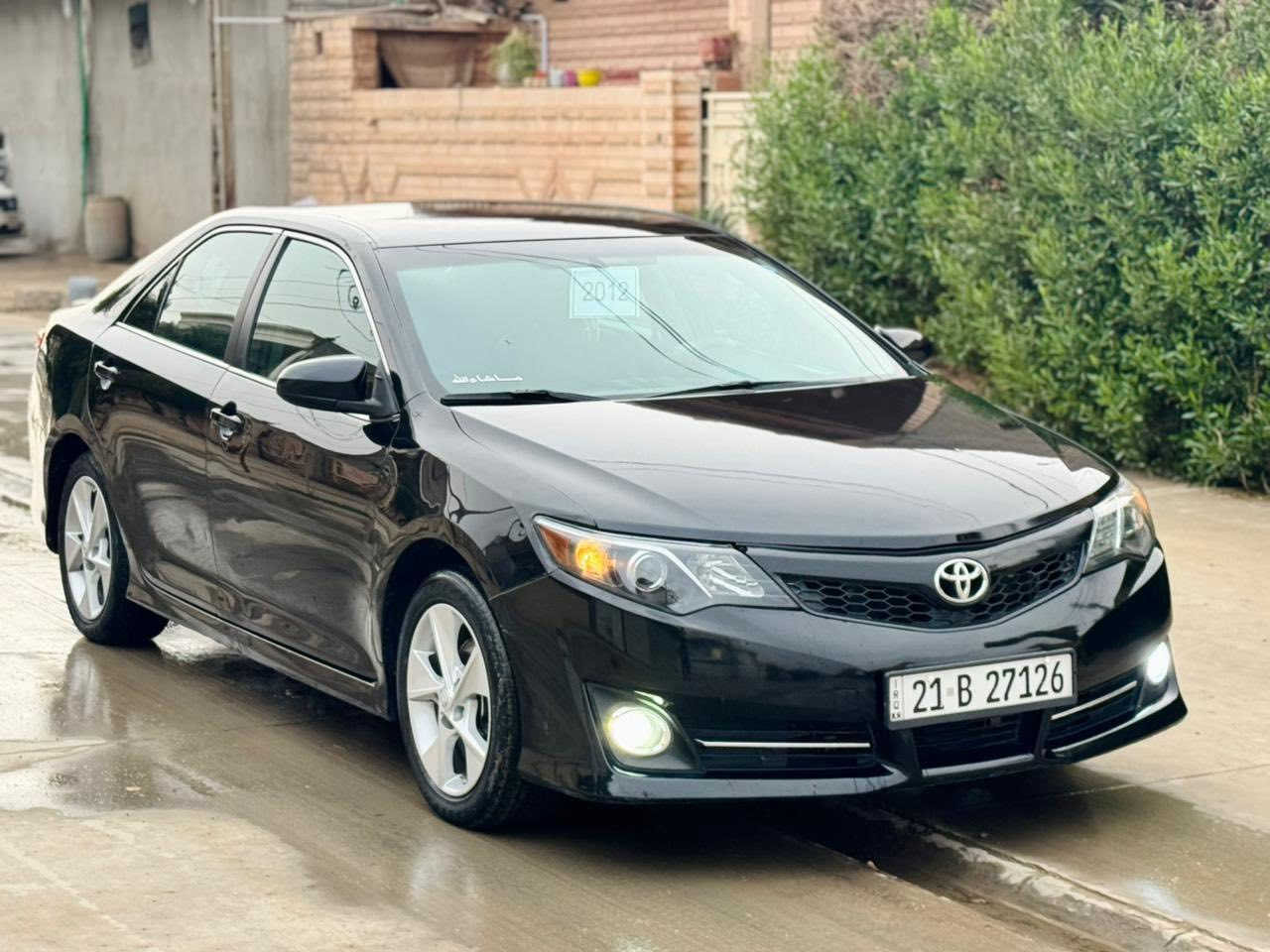 السلام عليكم 
كامري وارد 2012 SE للبيع فقط
للاستفسار ***********
#السعر113 
صوره السونار مرفق وياالصور
موصفاته
تحكم استيرن
كامره 
حساسات
كوشنات جلد + كهرباء
لايتات + بلجكتور زينون
تبريد تدفئه شغال
كهربائيات كله شغال
شاشه ايباد
حساس 
رقم سليمانيه جديد
شرط تحويل + غرامه
مكان سياره ديالى / خانقين
