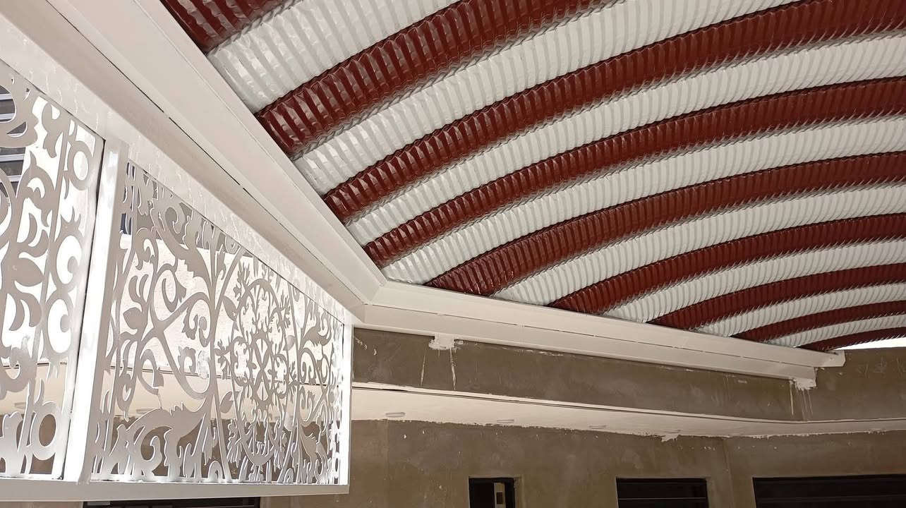 وصل ضمان بيدك 
🥰رتب بيتك واحمي بيتك🥰 من حراره الشمس والامطار

          (ضمان ضمان  خمس سنوات) 
          ________________________
نعمل بالحديد الثقيل والمغلون
 جميع محافضات العراق
(مواد العمل)
1حديد ثقيل 2ملم
2سواقي ثقيل مغلون
3الكي سبان 0.5صبغ حراري مغلون
مع اضافة قواعد فرشات
______________________ 
مستعدون لكافة الدور السكنيه
 ودوائر الدوله والمخازن الكبيره
➖➖➖➖*********** واتساب للاستفسار
