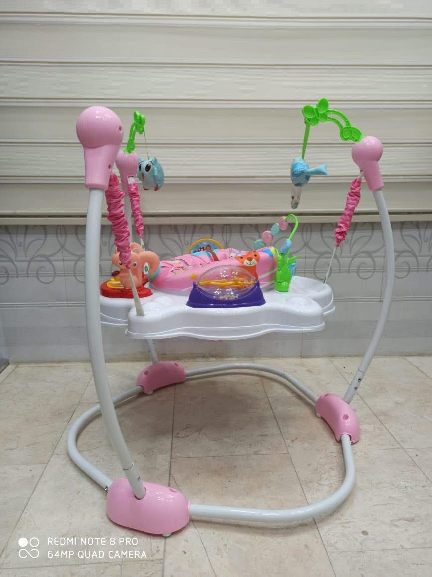 حجلة نطاطة ضخمة لحد عمر سنتين واكثر بيها 3 درجات ارتفاع وانخفاض+موسيقى شغالة +العاب تحفيزية تنمي عقل الطفل 
عيبها بس البومة والعصفور مشلوعات منها فقط
استخدام اسبوعين نظيفه تلمع لا مزك ولا شخط
سعر الشراء 80
سعر البيع 55 وتوصيل مجاني نجف فقط 
الي تريدها ختراسلني


**إذا كنت صاحب هذا الإعلان وتريد حذفه لأي سبب، رجاءا أرسل رسالة إلى الدعم الفني**