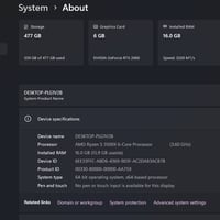 RTX 2060 6GB • رايزن 5 3500X • 16GB 3200MHz