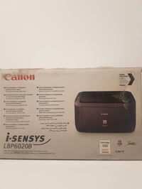 متوفر طابعة Canon LBP6020B جديد  طباعة اسود وابيض  حبر باودر  السعر 15...