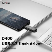 ليكسار D400 • USB 3.2 • ٣٢/٦٤/١٢٨GB