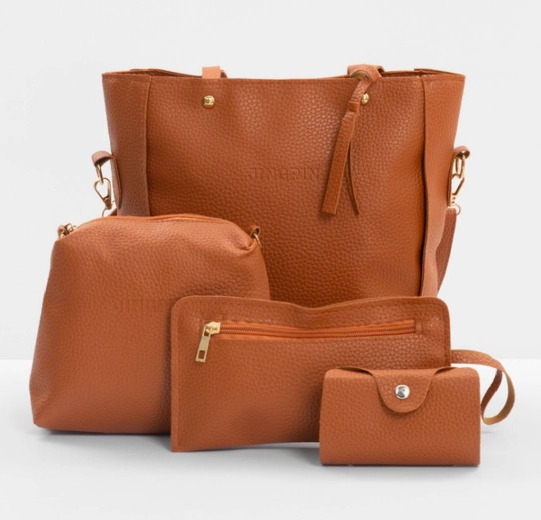 هذه الحقيبة هي مجموعة حقائب نسائية أنيقة مكونة من 4 قطع من الجلد الصناعي، وتتضمن حقيبة توت، وحقيبة كتف، ومحفظة، وحقيبة بطاقات.
مع توصيل 15 الف


**إذا كنت صاحب هذا الإعلان وتريد حذفه لأي سبب، رجاءا أرسل رسالة إلى الدعم الفني**