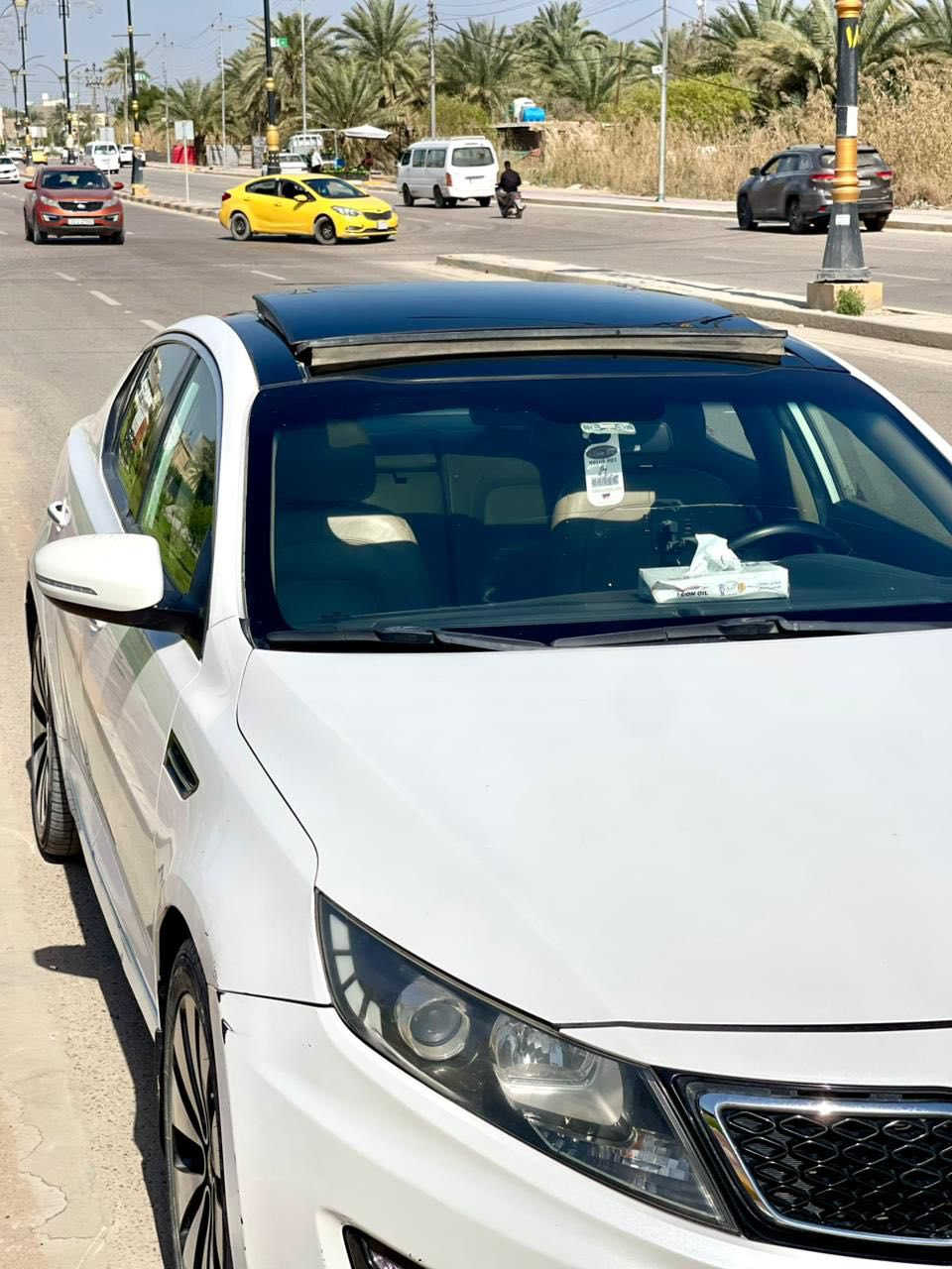 السلام عليكم ..
• كيـا اوبــتما 2013 _ وارد خليجي 

• محرك دوش 2400 ( دبـل أكزوز )

• السياره فول مواصفات :

( بصمه تشغيل + بصمة ابواب / بانوراما / كامره خلفيه + حساسات خلفيه / تحكمات ستيرن كامله / شفتات ستيرن / خزن ميموري لمقعد السايق + تحكم كهربائي / ليـد نهاري/ مري شفط )

• السياره مكفوله من الصبغ و من التبديل 

•   / رقمها سليمانيه

• مكان السياره كربلاء المقدسه 📌

***********
