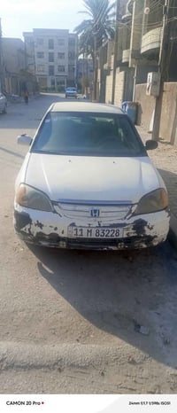 سيارة للبيع هوندا سفك موديل 2001 رقم بغداد بسمي سنوية تحويل مباشر جاهز...