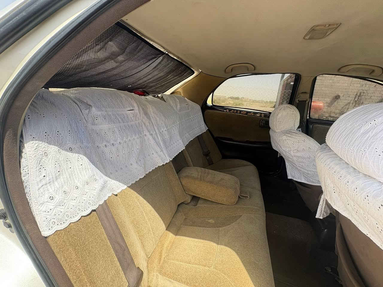 سلام عليكم كرسته موديل 95 مري شفط  سياره كفاله فقط باب السايق مبدل رقم كربلاء سنويه ل27 محرك حاويه كارتون ونجي كير جديد تخم تاير تخم ويل كب كهربائيات كلها شغاله تبريد كمبريسر جديد تبريد ثلج سعر 55 وبيها مجال ***********
